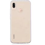 Microsonic Huawei P20 Lite Transparent Soft Beyaz Kılıf