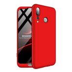Microsonic Huawei P20 Pro Double Dip 360 Protective Kırmızı Kılıf