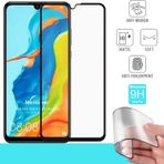 Microsonic Huawei P30 Lite Uyumlu Seramik Matte Flexible Siyah Ekran Koruyucu