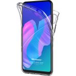 Microsonic Huawei P40 Lite E 6 Tarafı Tam Full Koruma 360 Clear Soft Şeffaf Cep Telefonu Kılıfı