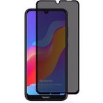Microsonic Huawei Siyah Honor 8A Privacy 5D Gizlilik Filtreli Cam Ekran Koruyucu