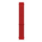 Microsonic Huawei Watch 3 Pro Hasırlı Woven Sport Loop Kırmızı Kordon