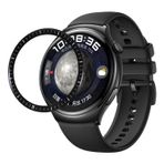 Microsonic Huawei Watch 4 Pro Tam Kaplayan Temperli Cam Full Siyah Ekran Koruyucu