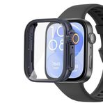 Microsonic Huawei Watch Fit 3 için Kılıf Apple Watch Ultra Dönüştürücü Ekran Koruyucu Kasa Lacivert [Watch Fit 3 ile Uyumlu Kılıf - Lacivert]
