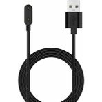 Microsonic Huawei Watch Fit 3 Manyetik USB Şarj Kablosu Siyah
