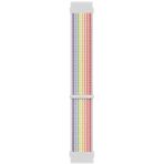 Microsonic Huawei Watch GT 2 42 mm Hasırlı Woven Sport Loop Pride Edition Kordon