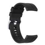 Microsonic Huawei Watch GT 2 46 mm Silikon Rapidbands Siyah Kordon