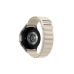 Microsonic Huawei Watch GT 3 42 mm için Alpine Loop Bej Kordon