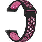 Microsonic Huawei Watch GT 3 42 mm Rainbow Sport Band Siyah Pembe Kordon