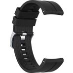 Microsonic Huawei Watch GT 3 42 mm Silikon Rapidbands Siyah Kordon