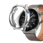 Microsonic Huawei Watch GT 3 Pro 43mm Seramik için Kılıf 360 Full Round Soft Silicone Gümüş [Watch GT3 Pro 43mm Seramik ile Uyumlu Kılıf - Gümüş]