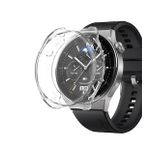 Microsonic Huawei Watch Gt 3 Pro 46mm Titanyum Kılıf 360 Full Round Soft Silicone Şeffaf