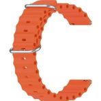 Microsonic Huawei Watch GT 3 SE Ocean Band Turuncu Kordon
