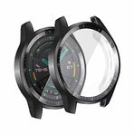 Microsonic Huawei Watch GT2 46mm için Kılıf Matte Premium Slim WatchBand Siyah [Watch GT2 46mm ile Uyumlu Kılıf - Siyah]