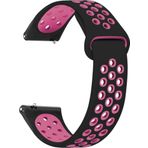 Microsonic Huawei Watch GT2 Pro Rainbow Gently Band Siyah Pembe Kordon
