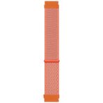 Microsonic Huawei Watch GT3 42 mm Hasırlı Woven Sport Loop Turuncu Uyumlu Kordon