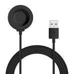 Microsonic Huawei Watch GT3 42mm için Manyetik USB Şarj Kablosu Siyah [Watch GT3 42mm ile Uyumlu Şarj Kablosu - Siyah]