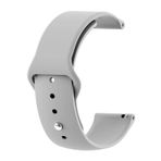 Microsonic Huawei Watch GT3 46 mm Silikon Sport Band Gri Uyumlu Kordon