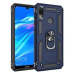 Microsonic Huawei Y7 Prime 2019 için Kılıf Military Ring Holder Lacivert [Y7 Prime 2019 ile Uyumlu Kılıf - Lacivert]