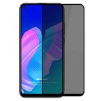 Microsonic Huawei Y7P Privacy 5D Gizlilik Filtreli Cam Ekran Koruyucu Siyah [Y7P ile Uyumlu Ekran Koruyucu]