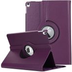 Microsonic iPad Pro 10.5 360 Dönerli Stand Deri Mor Kılıf
