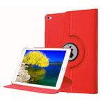 Microsonic iPad Pro 360 Dönerli Stand Deri Kırmızı Kılıf