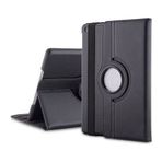 Microsonic iPad Pro 9.7 2017 360 Dönerli Stand Deri Siyah Kılıf