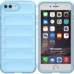 Microsonic iPhone 8 Plus Oslo Prime Mavi Cep Telefonu Kılıfı