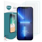 Microsonic iPhone Uyumlu 13 Pro Max Screen Protector Nano Glass 3 Adet Cam Ekran Koruyucu