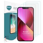 Microsonic iPhone Uyumlu 13 Screen Protector Nano Glass 3 Adet Cam Ekran Koruyucu