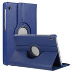 Microsonic Lenovo Tab M10 TB-X505F 10.1` Kılıf, (ZA4G0072TR) 360 Rotating Stand Deri Lacivert