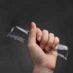 Microsonic LG K10 2017 Transparent Soft Beyaz Kılıf