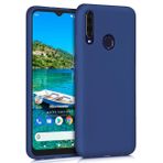 Microsonic Matte Silicone General Mobile GM 10 Lacivert Cep Telefonu Kılıfı