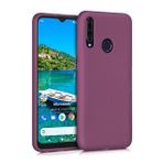 Microsonic Matte Silicone General Mobile GM 10 Mor Cep Telefonu Kılıfı