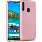 Microsonic Matte Silicone General Mobile GM 10 Rose Gold Cep Telefonu Kılıfı