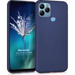 Microsonic Matte Silicone General Mobile GM 21 Lacivert Cep Telefonu Kılıfı