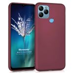Microsonic Matte Silicone General Mobile GM 21 Mor Cep Telefonu Kılıfı