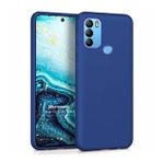 Microsonic Matte Silicone General Mobile GM 21 Plus Lacivert Cep Telefonu Kılıfı