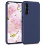 Microsonic Matte Silicone Huawei Honor 20 Lacivert Telefon Kılıf