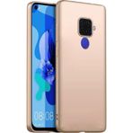Microsonic Matte Silicone Huawei Mate 30 Lite Gold Cep Telefonu Kılıfı