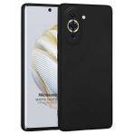 Microsonic Matte Silicone Huawei Nova 10 Siyah Cep Telefonu Kılıfı