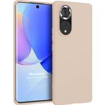 Microsonic Matte Silicone Huawei Nova 9 Gold Cep Telefonu Kılıfı