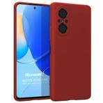 Microsonic Matte Silicone Huawei Nova 9 SE Kırmızı Cep Telefonu Kılıfı