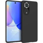 Microsonic Matte Silicone Huawei Nova 9 Siyah Kılıf