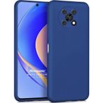 Microsonic Matte Silicone Huawei Nova Y90 Lacivert Kılıf