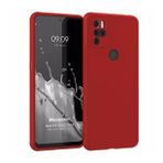 Microsonic Matte Silicone Omix X300 Kırmızı Cep Telefonu Kılıfı