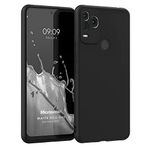 Microsonic Matte Silicone Omix X400 Siyah Cep Telefonu Kılıfı