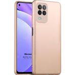 Microsonic Matte Silicone Oppo A54 4G Gold Cep Telefonu Kılıfı