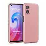 Microsonic Matte Silicone Oppo A76 Rose Gold Cep Telefonu Kılıfı