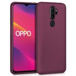 Microsonic Matte Silicone Oppo A9 2020 için Kılıf Mor [A9 2020 ile Uyumlu Kılıf - Mor]